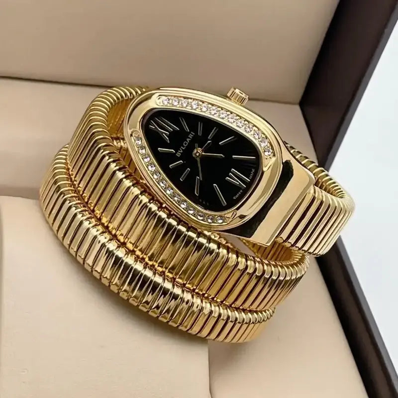 SERPENTINE WATCH-BLACK DIAL