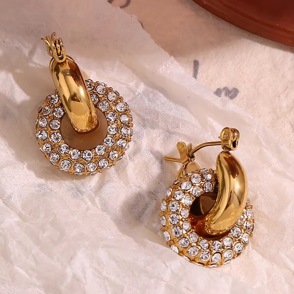 MINI MARVELS HOOPS-18k