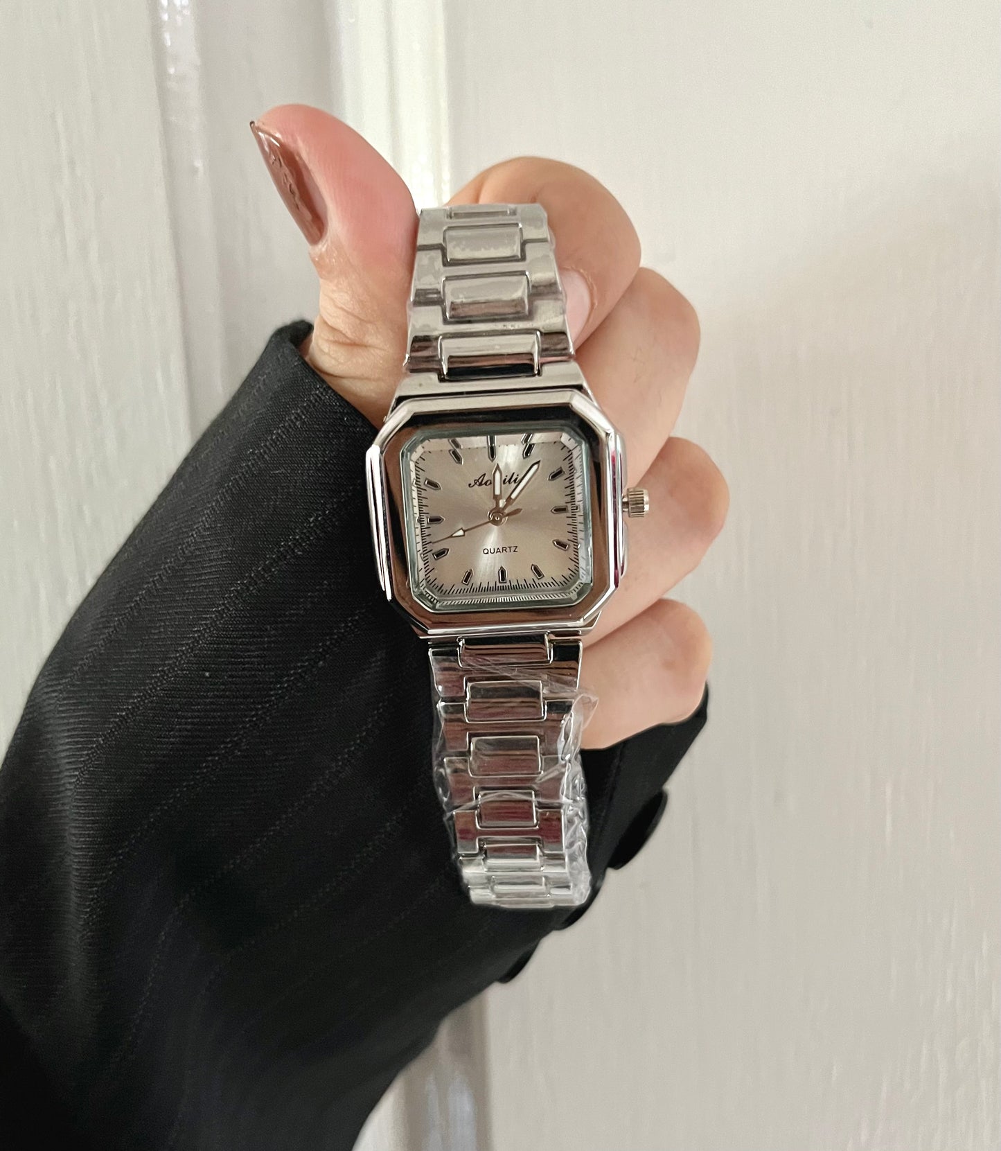 SLIVER ECLIPSE WATCH-Grey Dial✨
