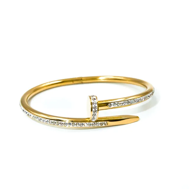 AMOR CZ NAIL BANGLE