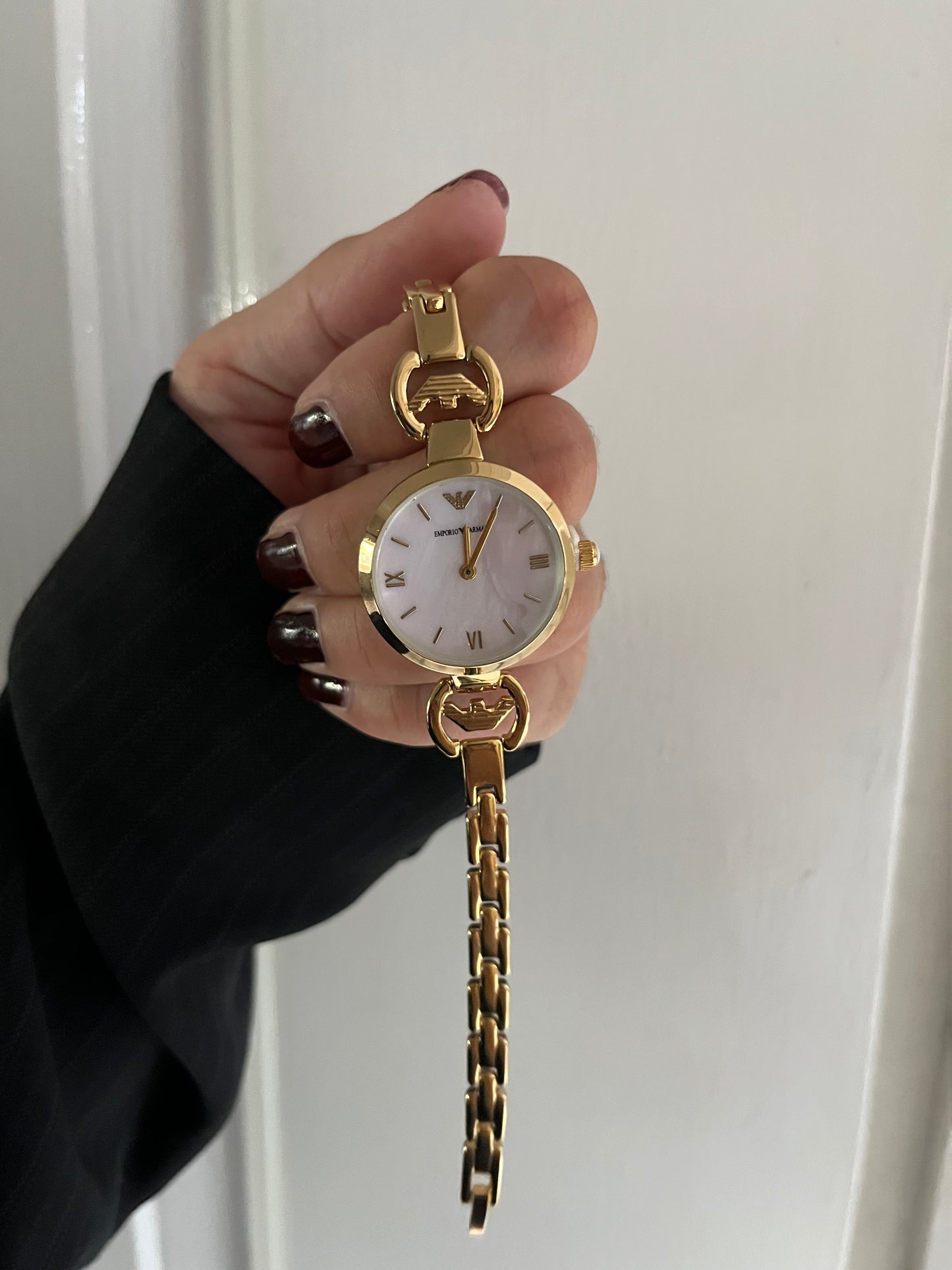 EMPORIO ARMANI LIGHT PINK DAIL WATCH