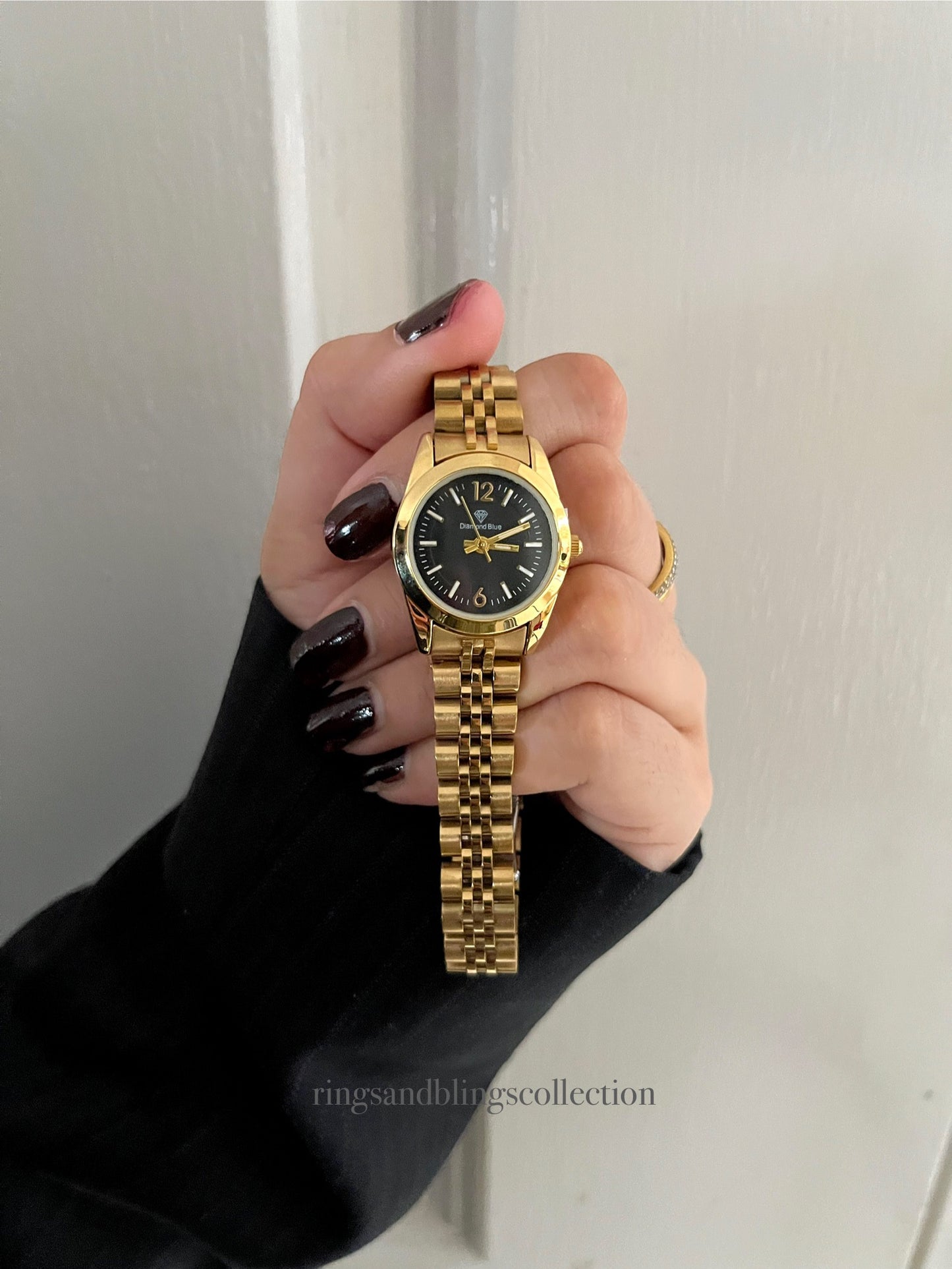 GOLD X BLACK COMBO WATCH