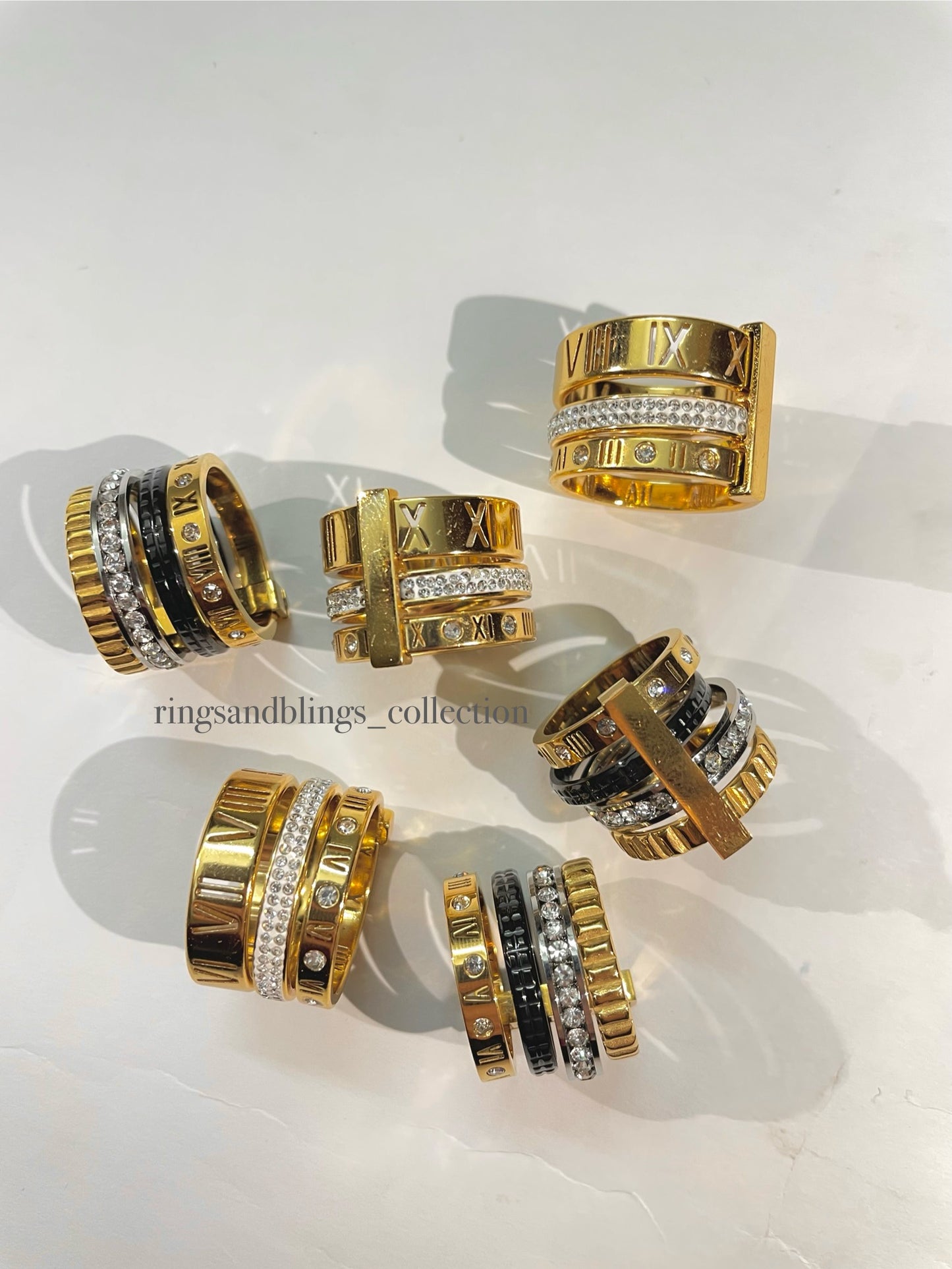 ROMA TRIO RING
