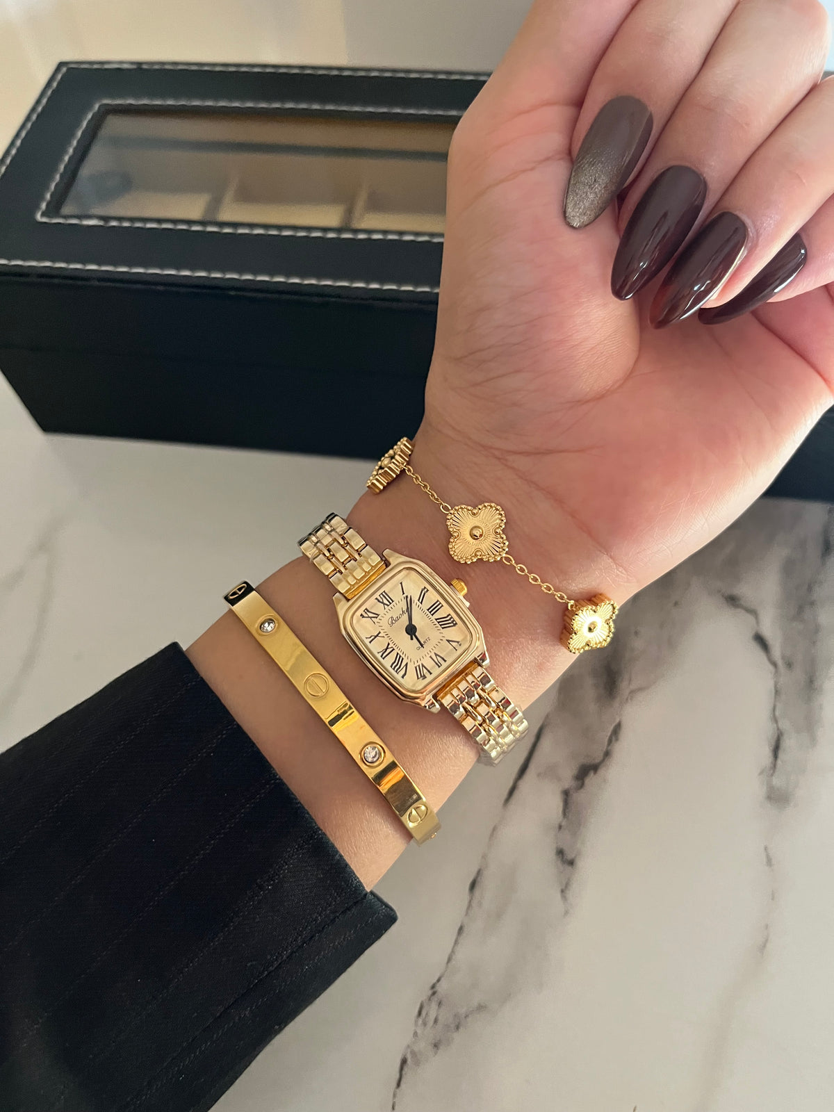 Broke Watch X Clover Cartier Bangle
