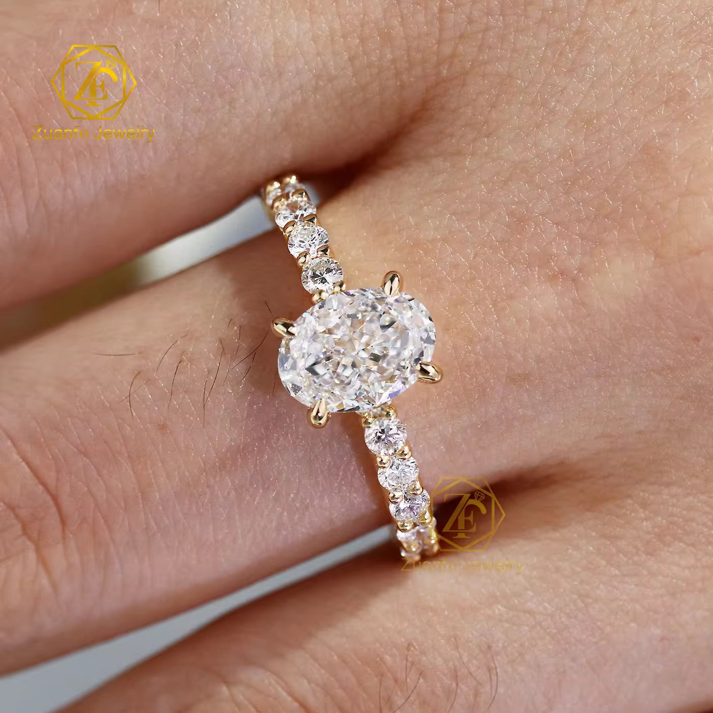 WHISPER OF FOREVER RING-gold plated