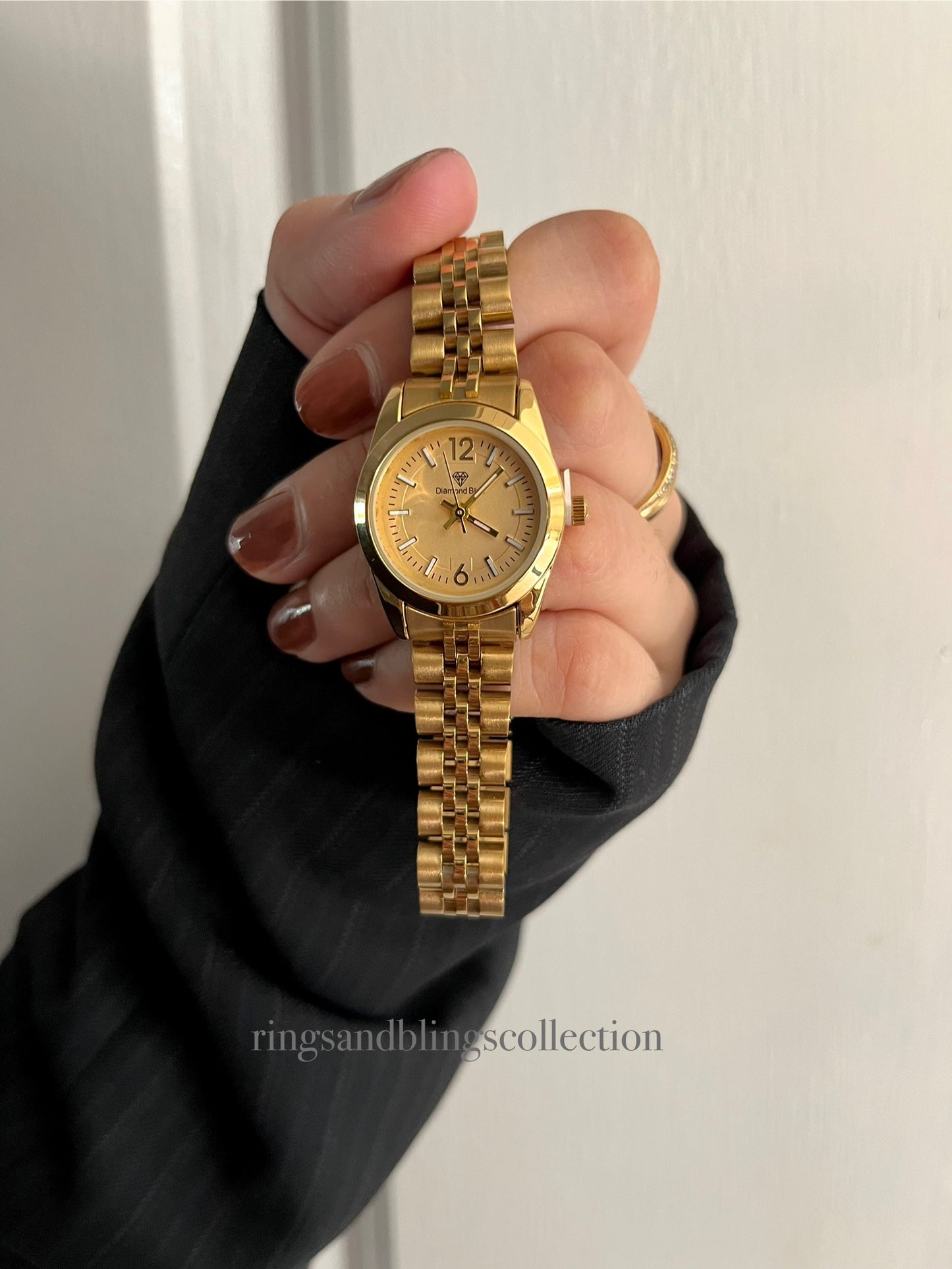 ✨EXCLUSIVE GOLD BRAIDED WATCH X GOLDEN DAIL✨