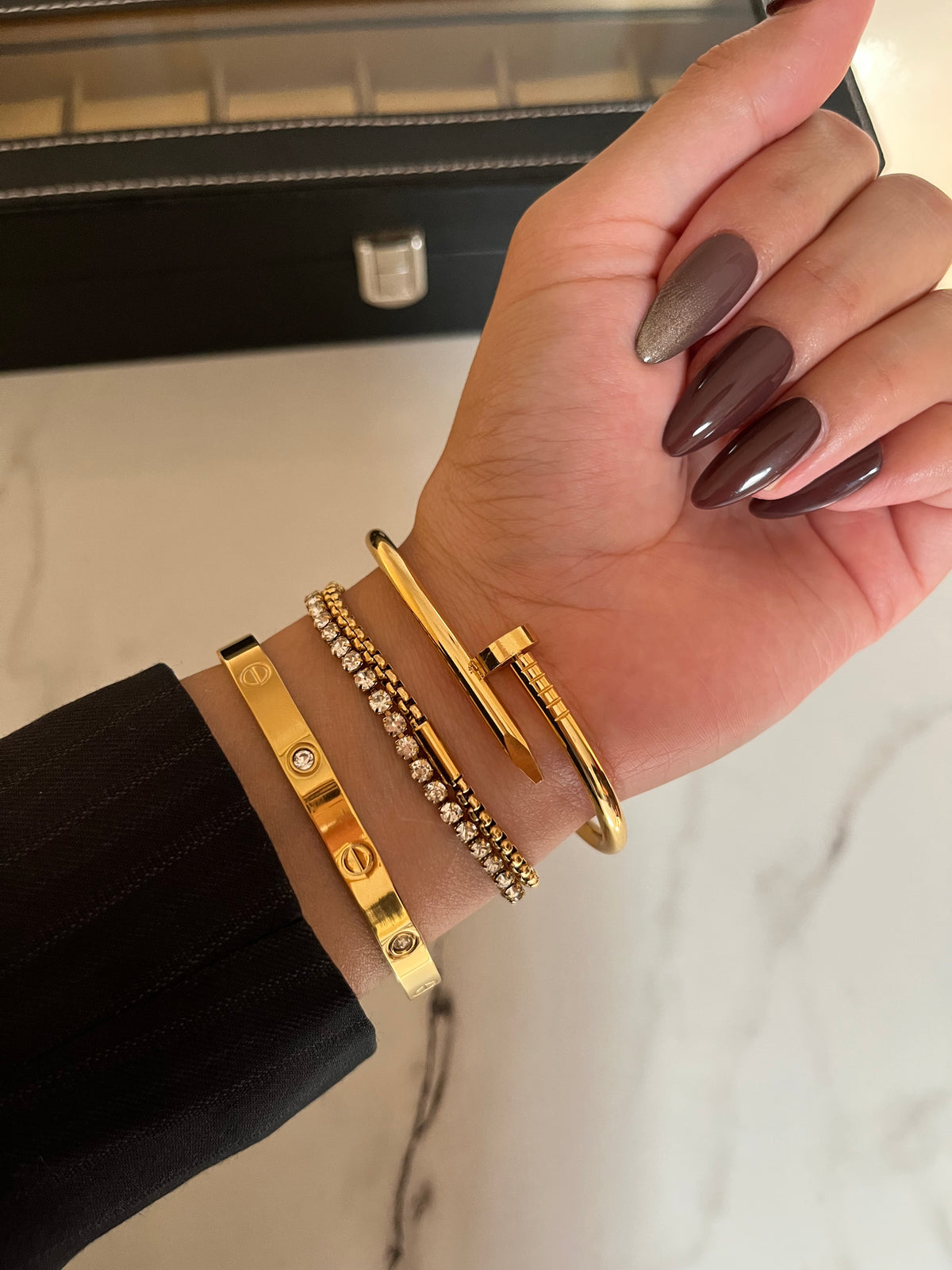 Nail X Cartier Stack