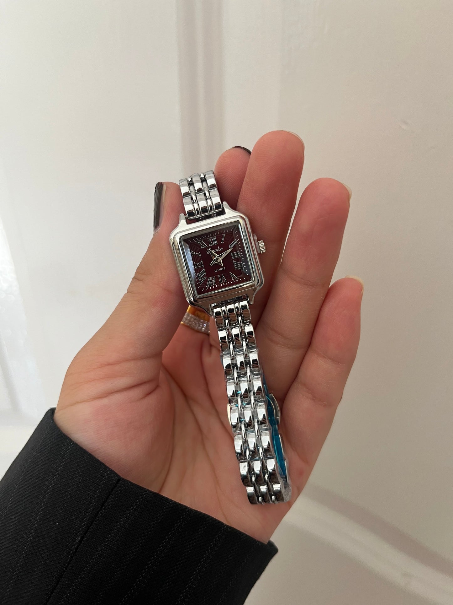 Fossil Raquel Maroon Dial Watch