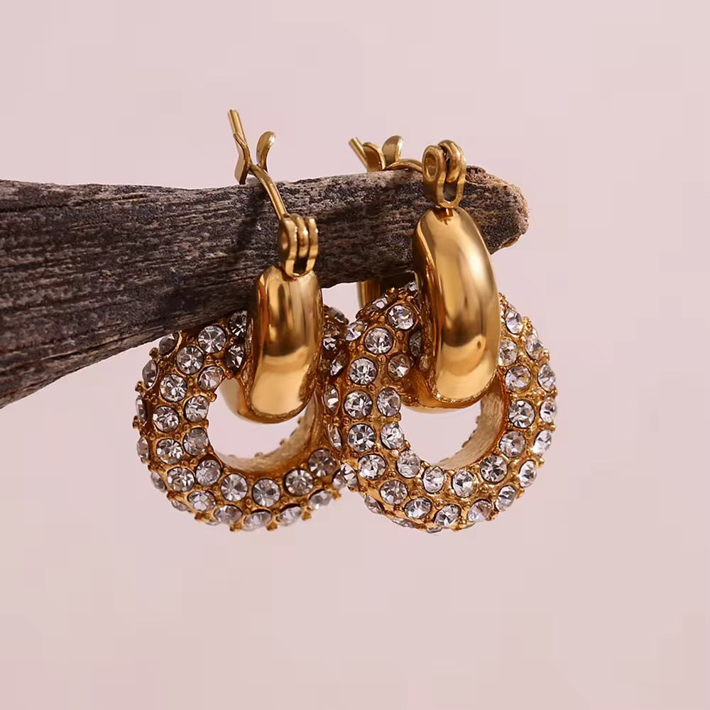 MINI MARVELS HOOPS-18k