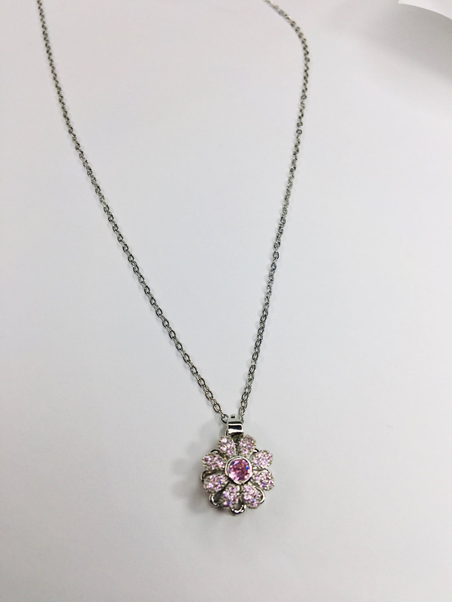 Pinkstone necklace