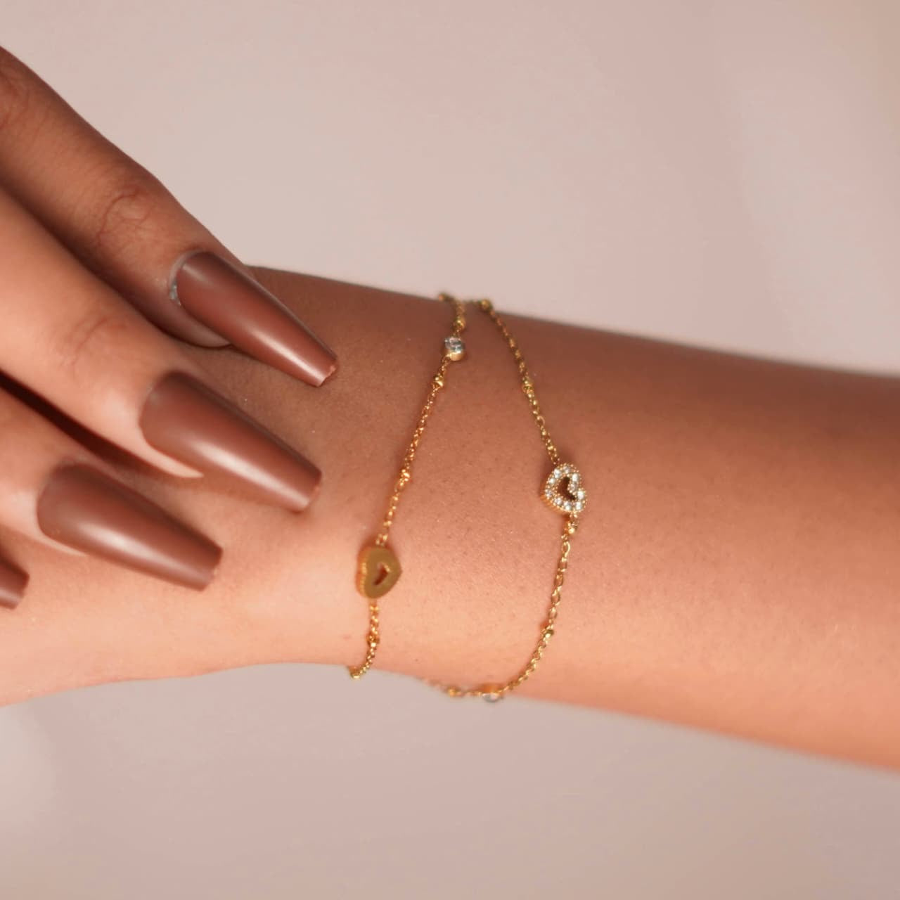 Minimalistic Heart Bracelet