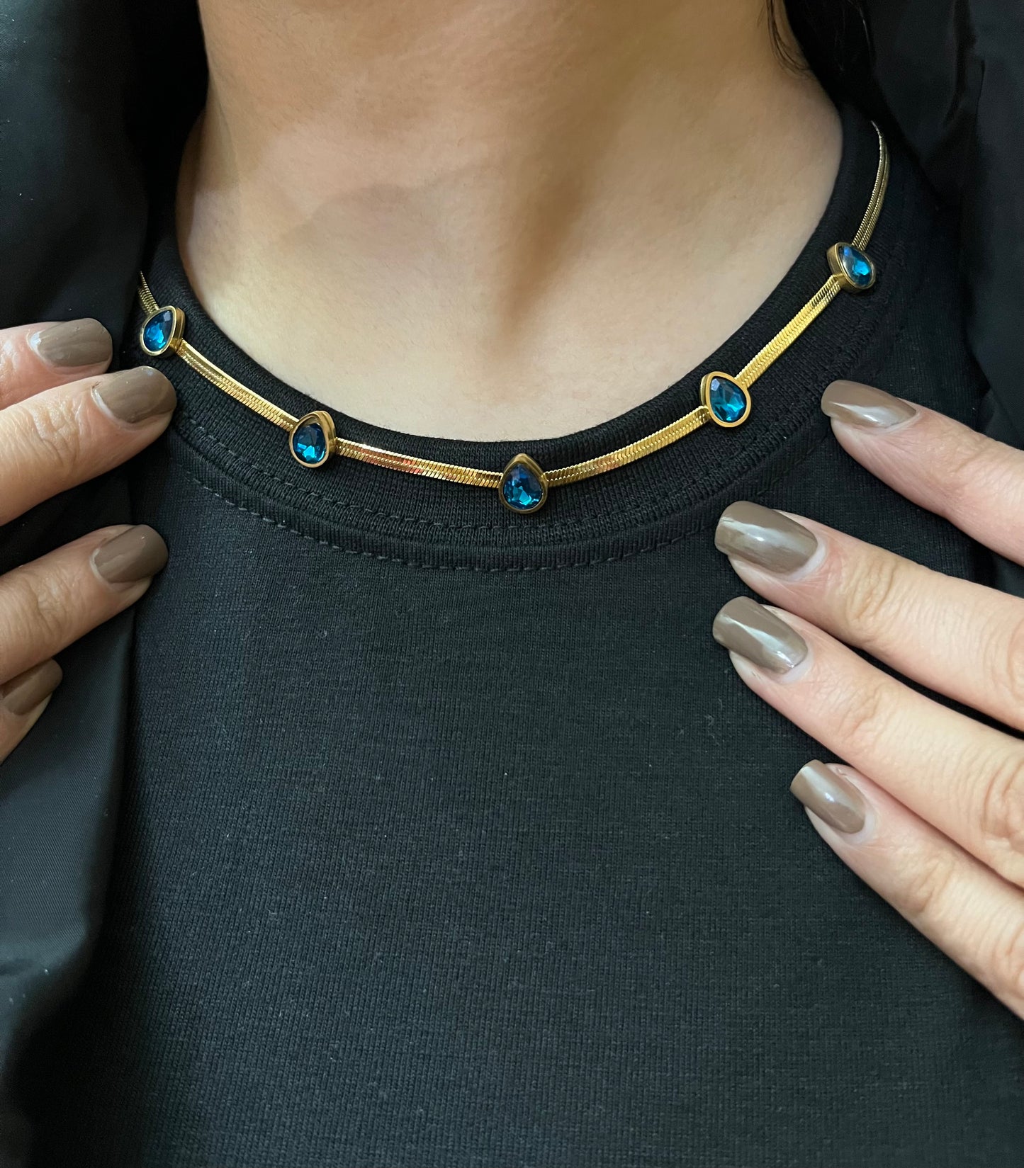 Aqua Royalty Necklace