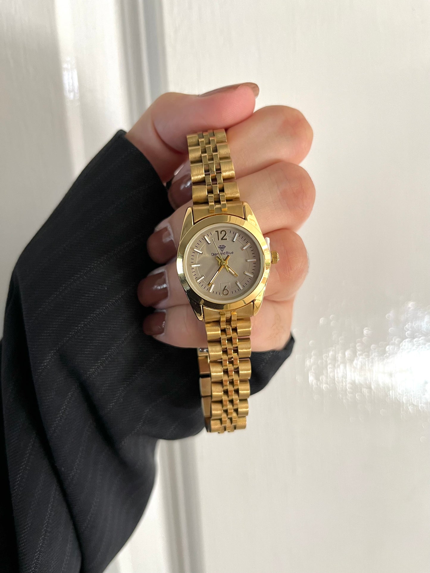 PREMIUM GREY x GOLD PRX WATCH