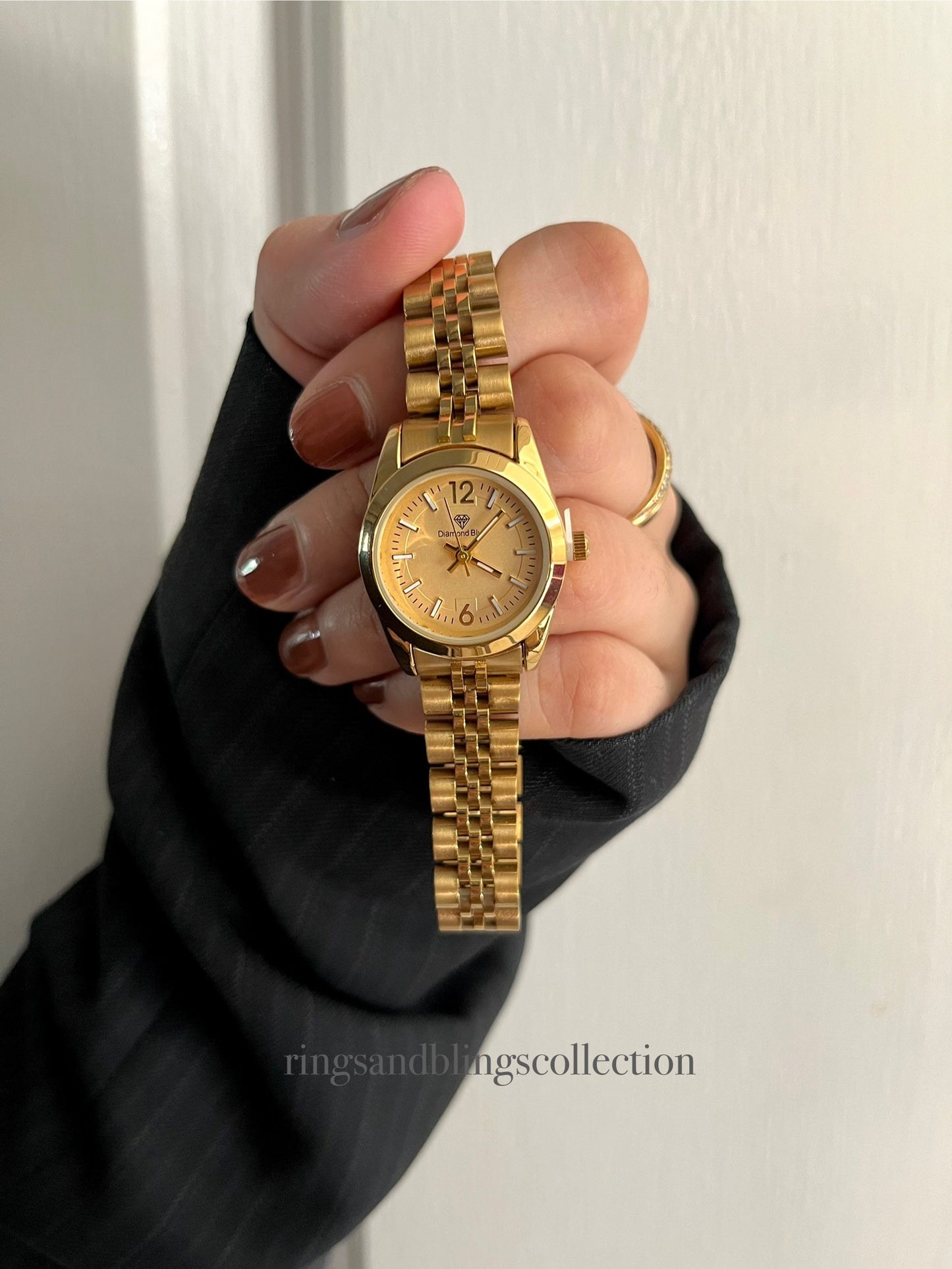 ✨EXCLUSIVE GOLD BRAIDED WATCH X GOLDEN DAIL✨