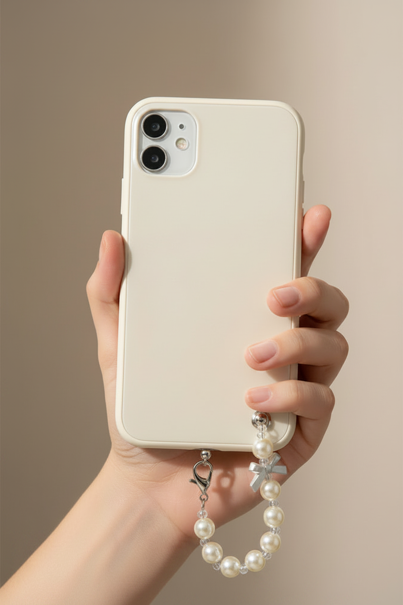 Moon Pearl Charm