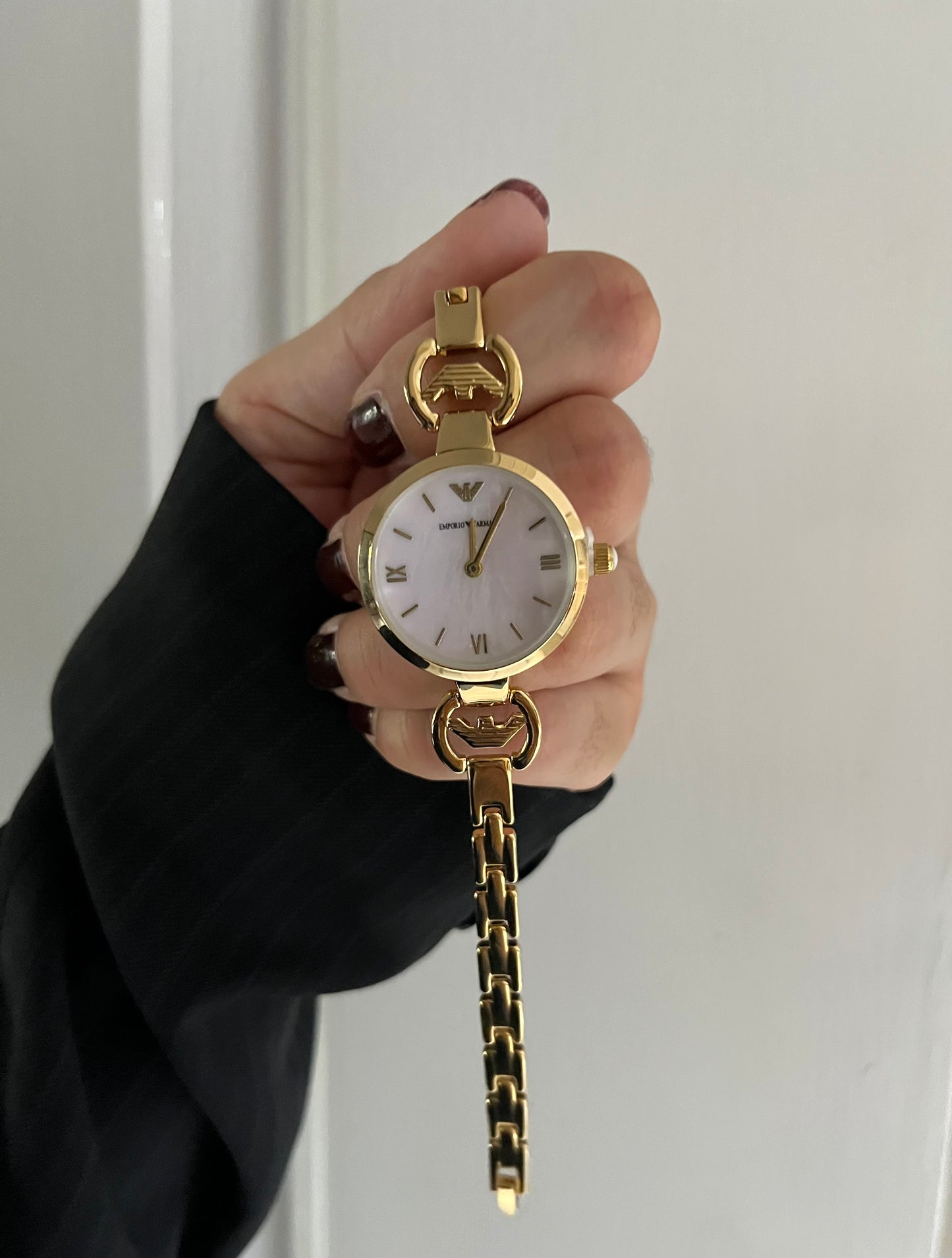 EMPORIO ARMANI LIGHT PINK DAIL WATCH