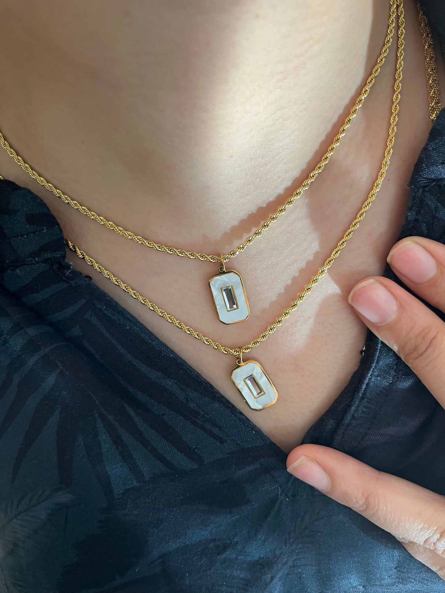 The Prism Tag Necklace