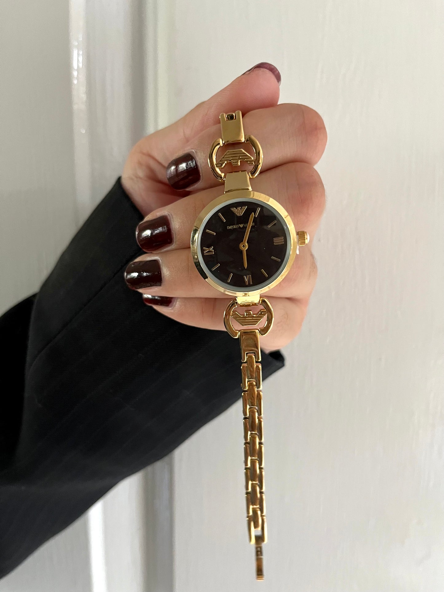 EMPORIO ARMANI BLACK DAIL WATCH
