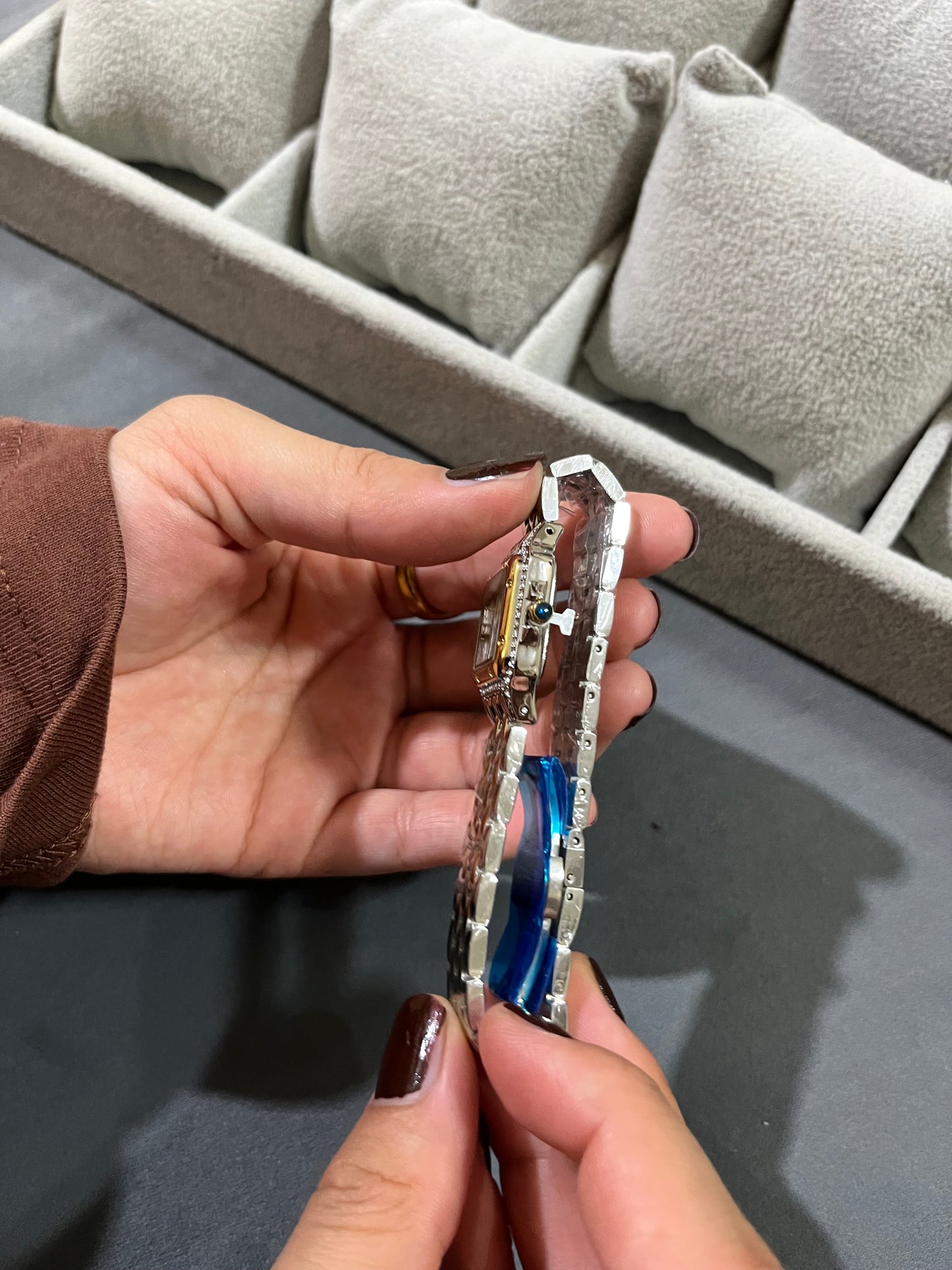Panthere De Mains Two Tone Watch