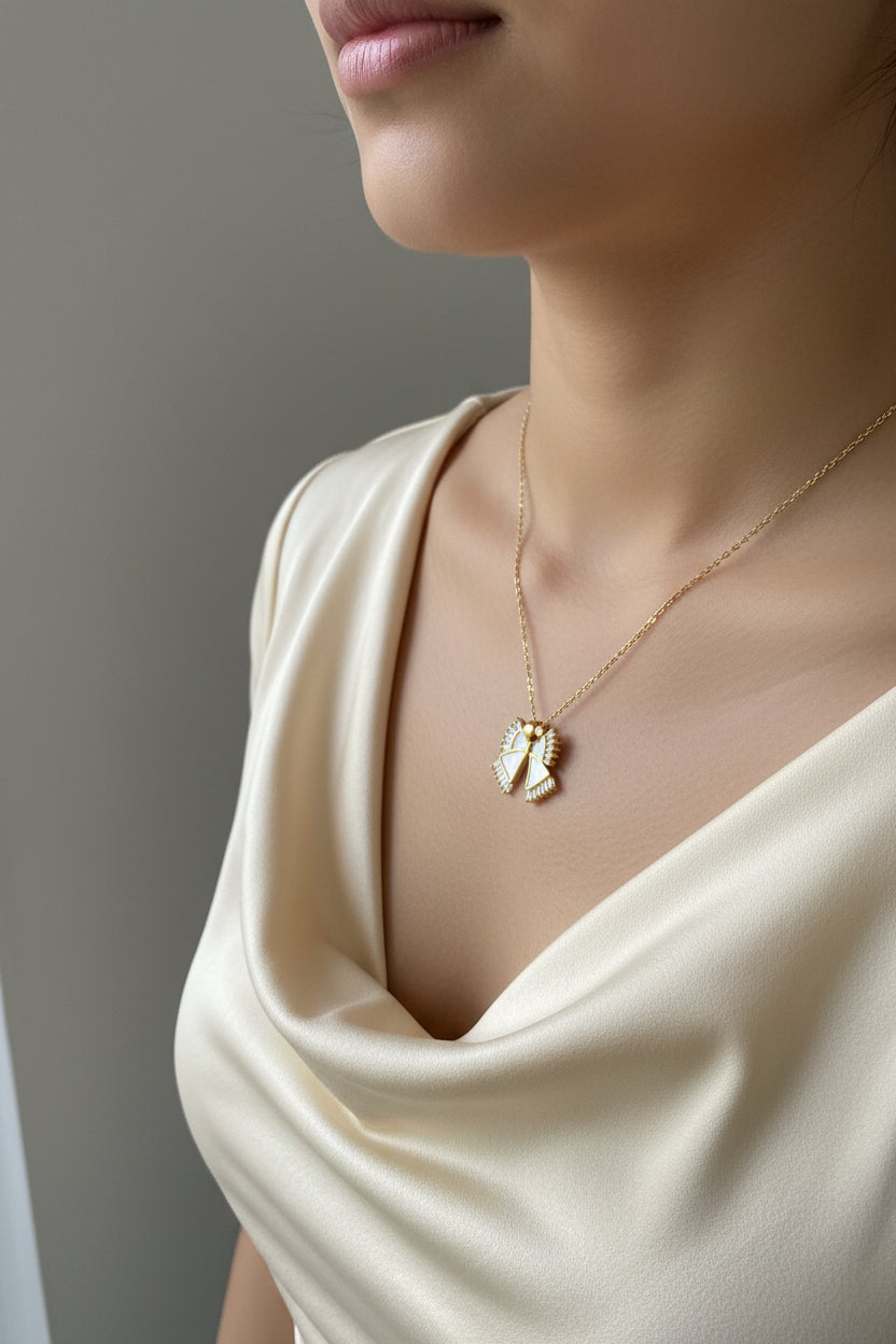 BELLA BOW NECKLACE