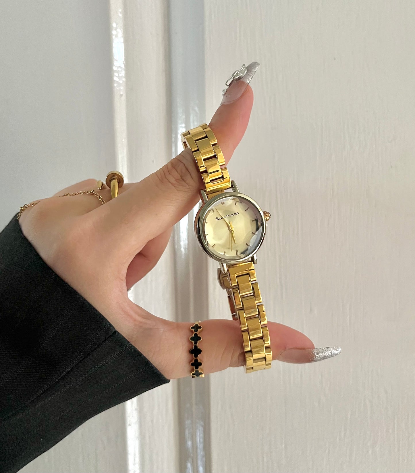 GOLD DIAL WATCH