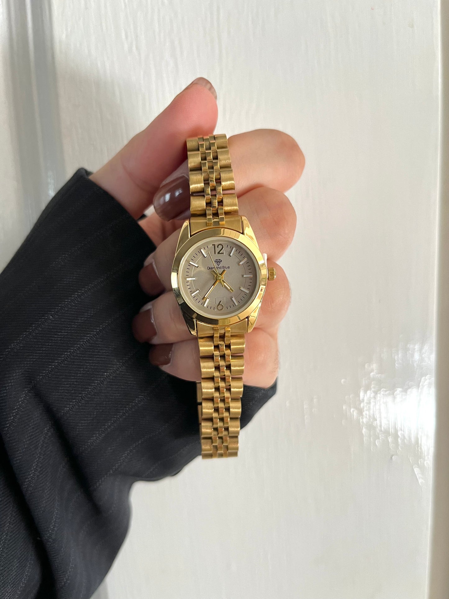 PREMIUM GREY x GOLD PRX WATCH