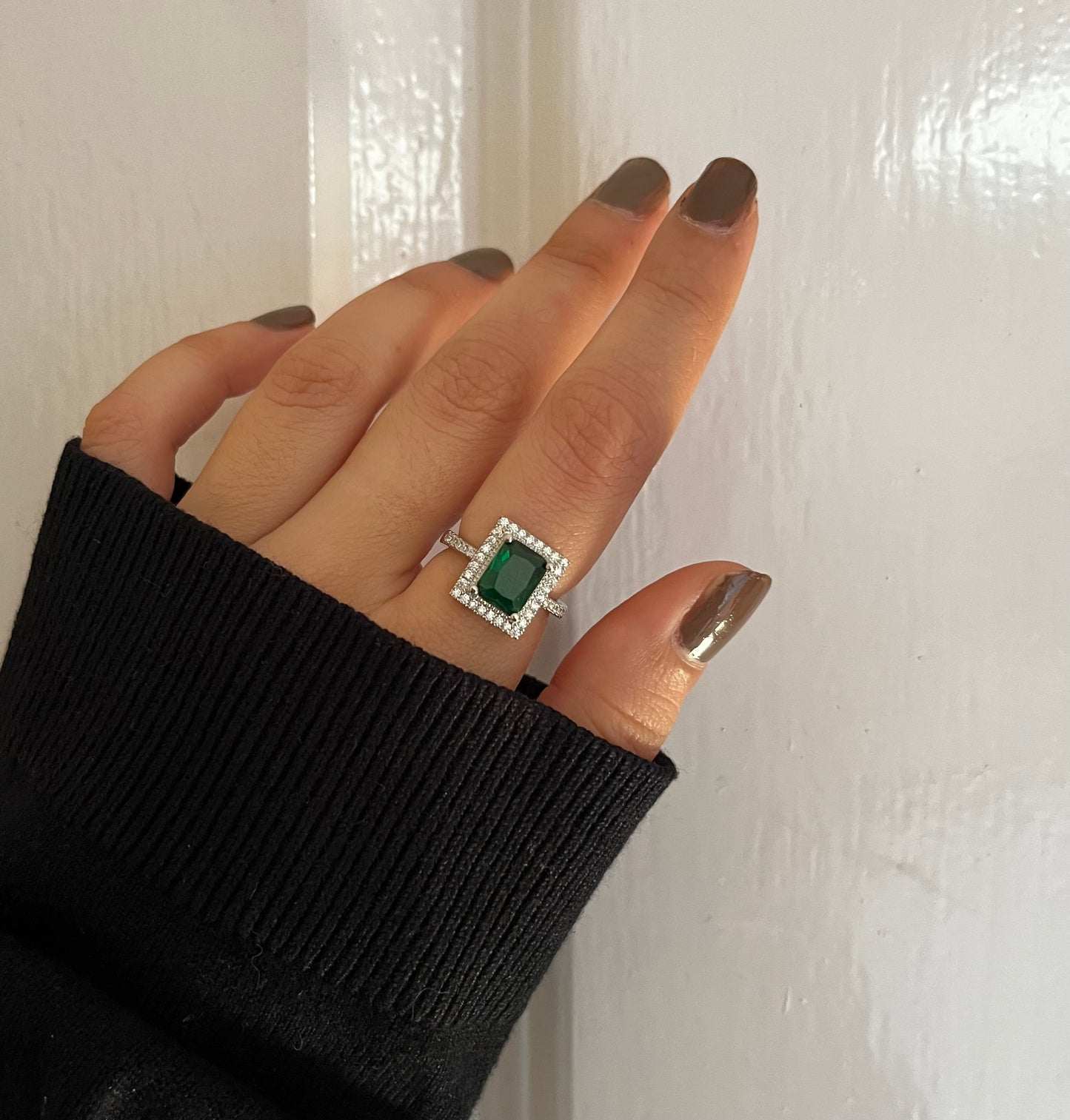 Serenity Emerald Ring