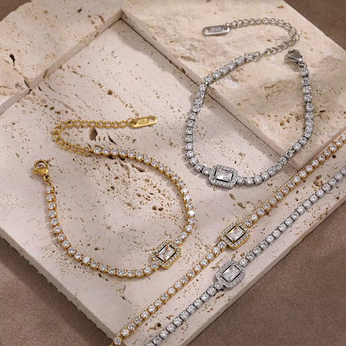 Radiant Charm Tennis Bracelet