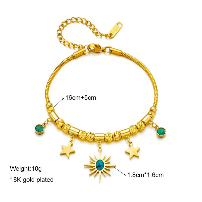 BLOSSAM CHARM BRACELET