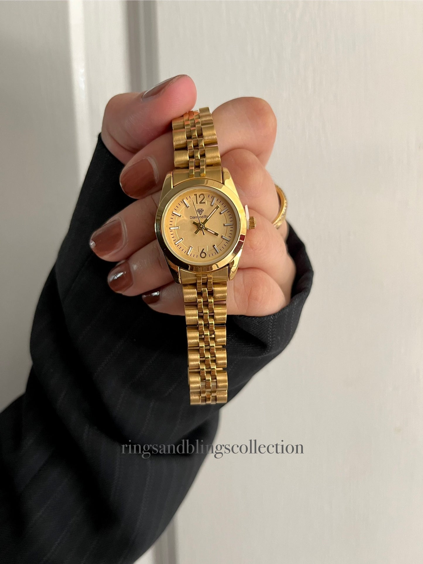 ✨EXCLUSIVE GOLD BRAIDED WATCH X GOLDEN DAIL✨