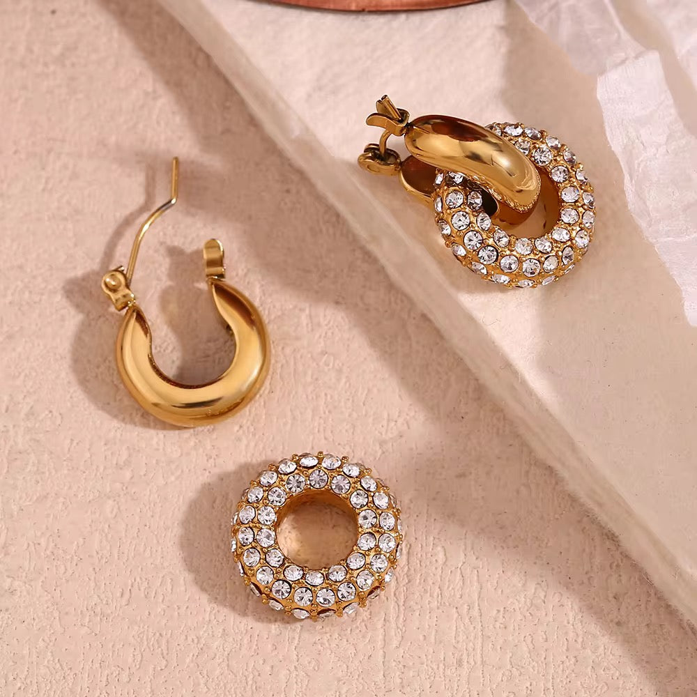 MINI MARVELS HOOPS-18k