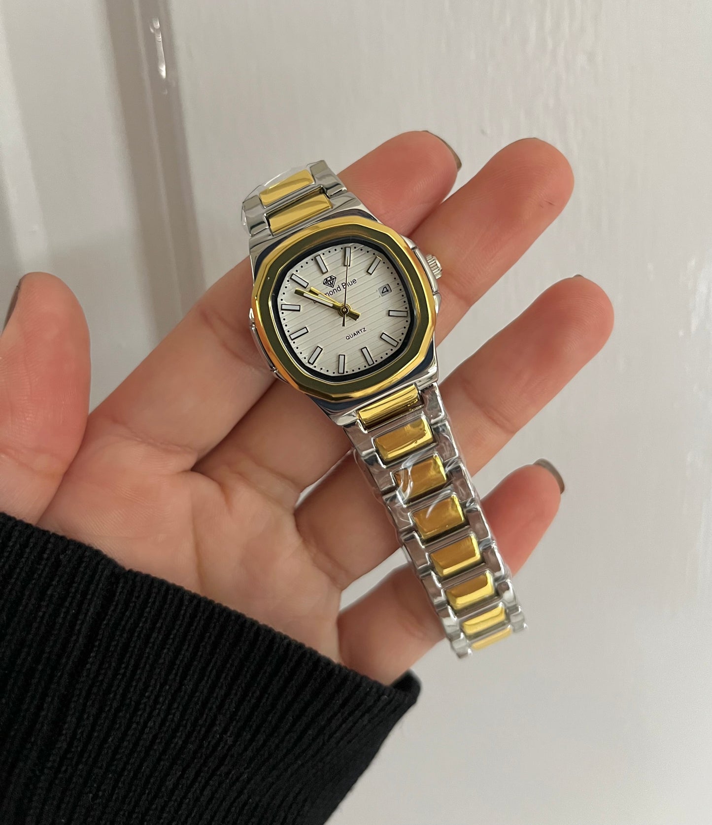 TWO TONE Gold Aura Watch