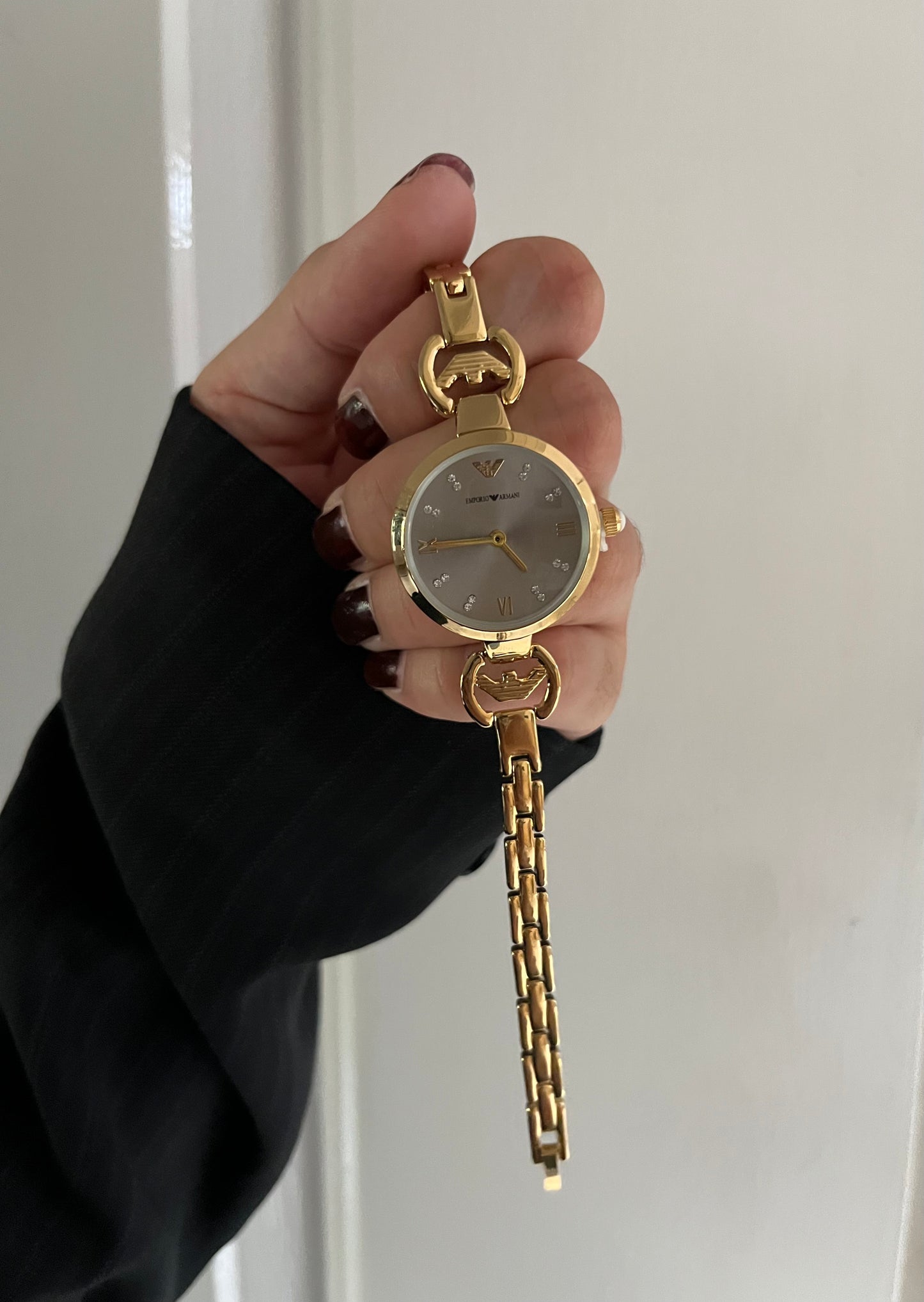 EMPORIO ARMANI GREY DAIL WATCH