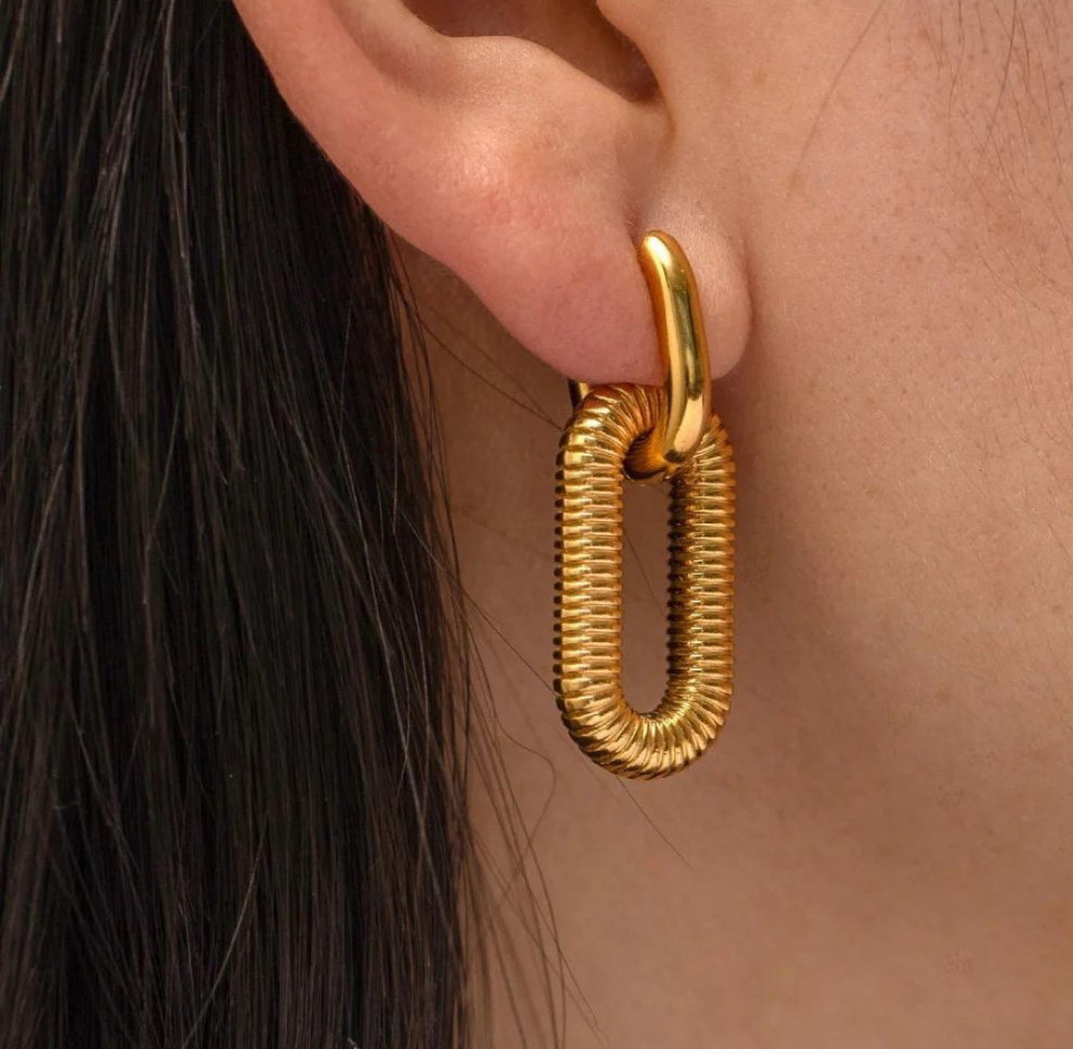 CHAIN LINK EARRINGS