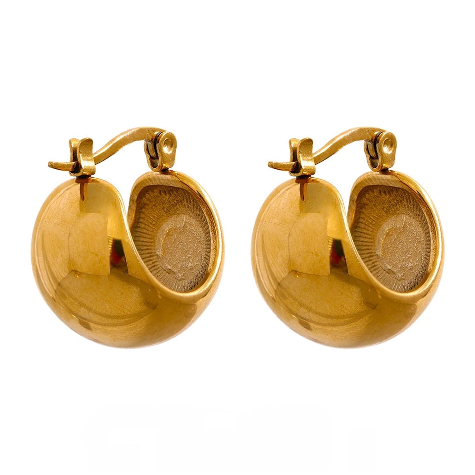 RADIANT SUNBURST HOOPS