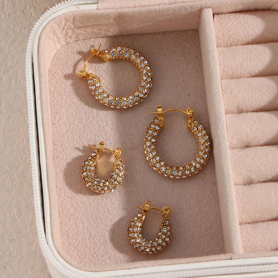 Estelle Bling Hoops