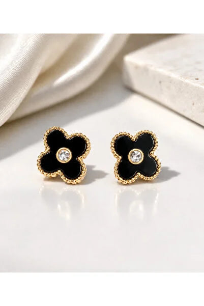 Clovie Zircon Studs