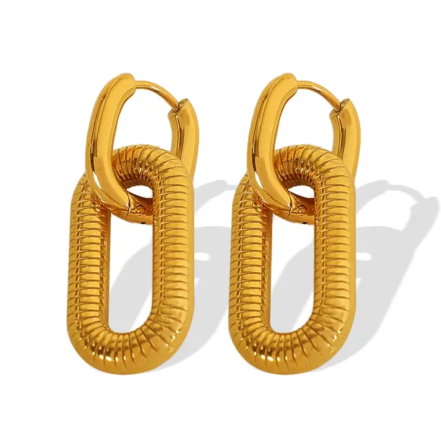 CHAIN LINK EARRINGS