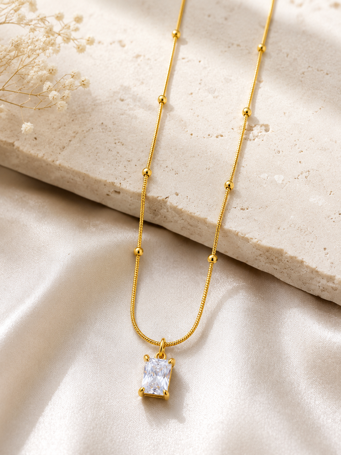 Crystal grace necklace