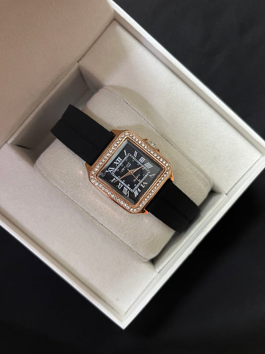 Timeless Magnetic Watch black dail