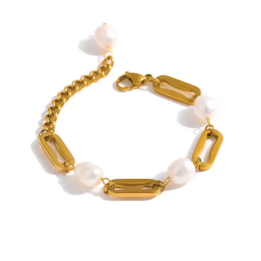 CIARA PEARLS BRACELET-18k