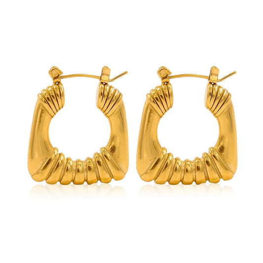 BALI SQUARE HOOPS