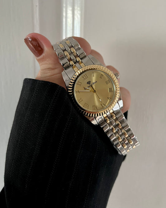 PERPETUAL TWO TONE GOLDEN DAIL WATCH