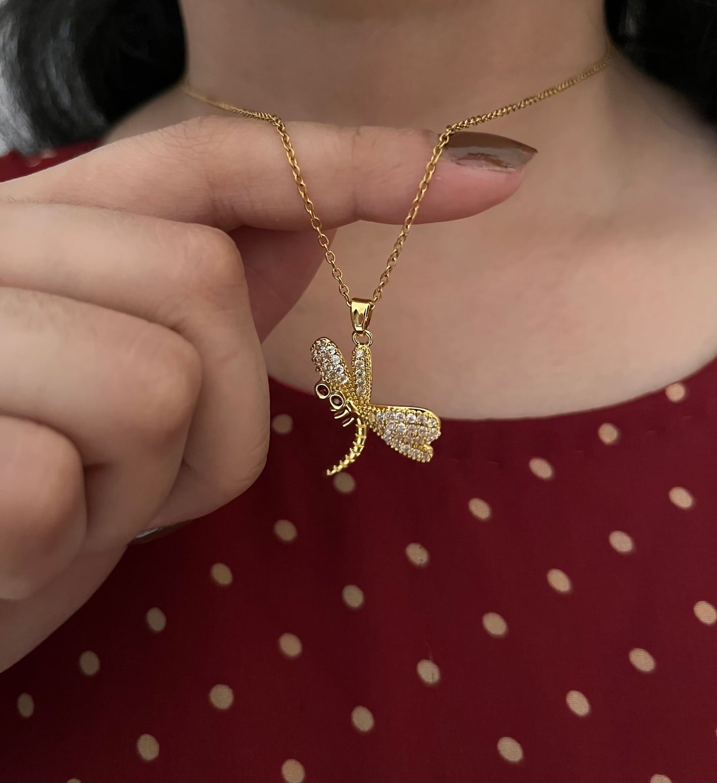 DRAGON FLY NECKLACE
