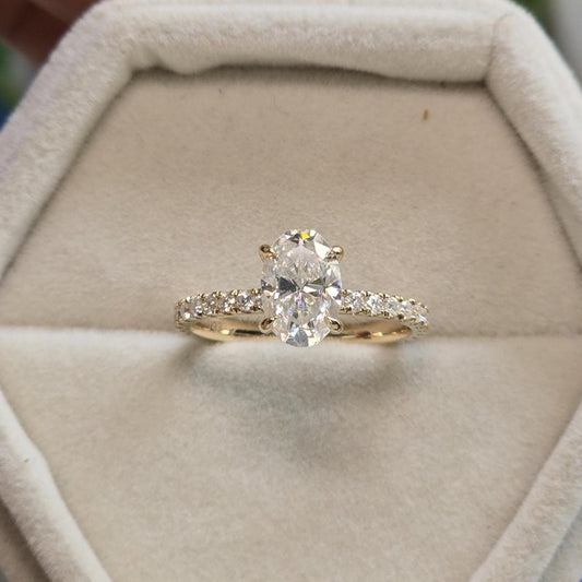 WHISPER OF FOREVER RING-gold plated