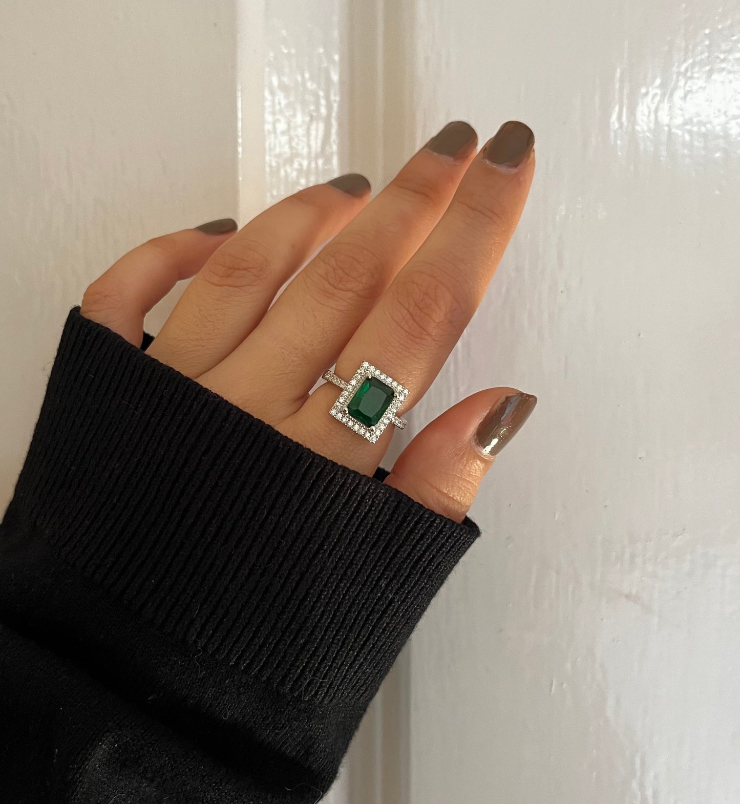 Serenity Emerald Ring