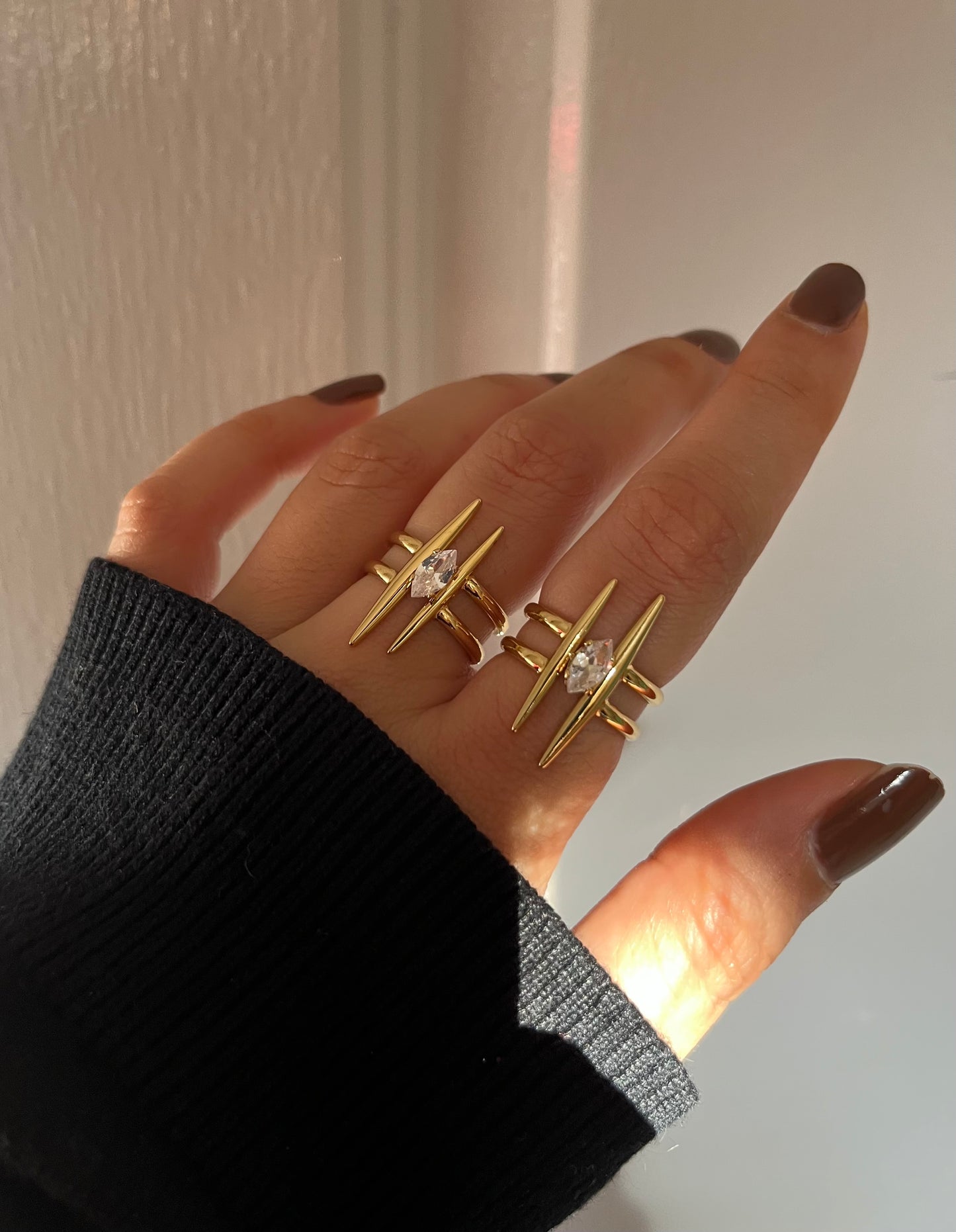 GOLD SOLITAIRE RING