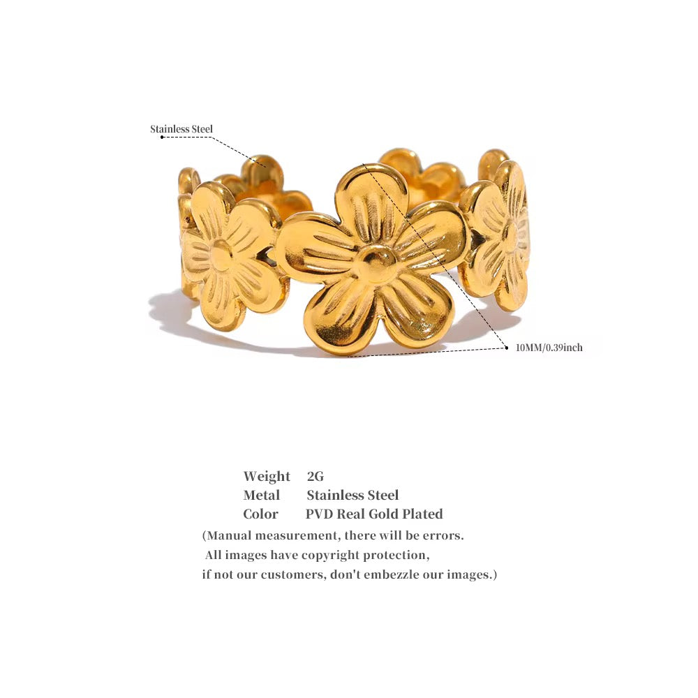 GOLDEN BLOOM BANGLE