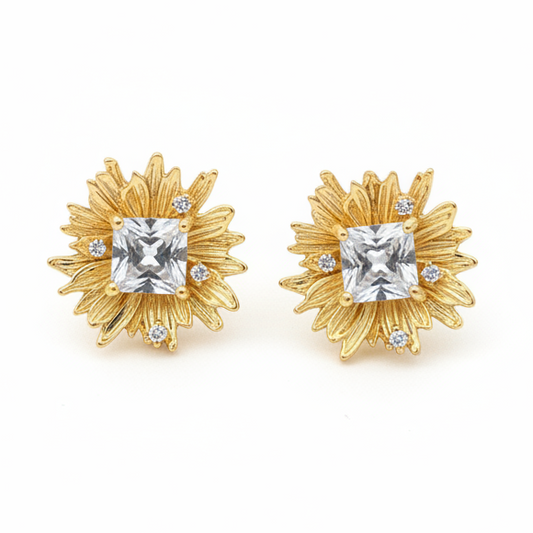 MIMOSA EARRINGS-18k