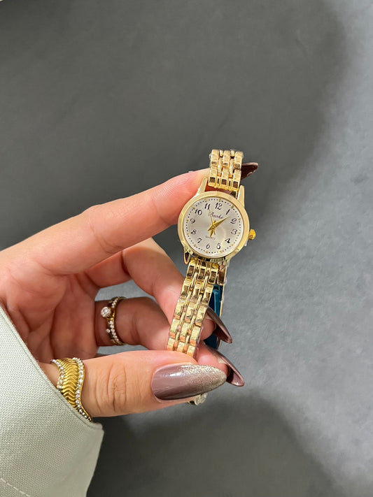 Arabella Gold Braided Watch✨